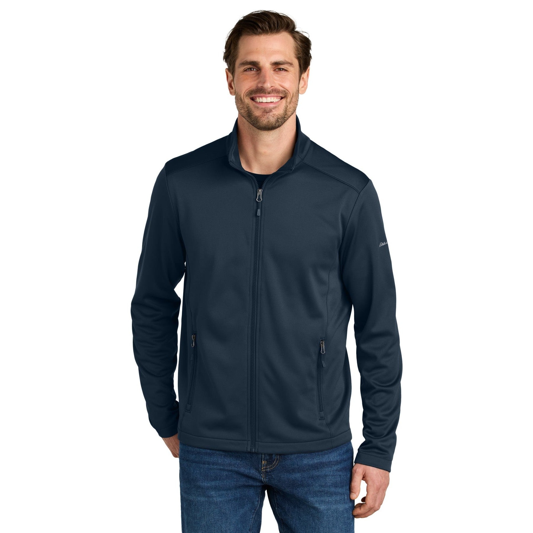 Eddie Bauer-Eddie Bauer® Smooth Mid Layer Fleece Full-Zip EB2460-MedTech-3